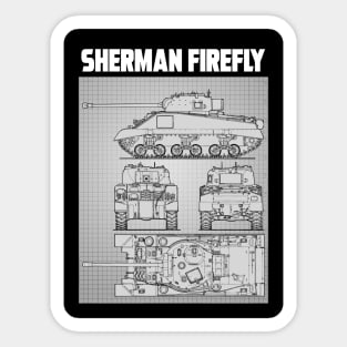 SHERMAN FIREFLY Sticker